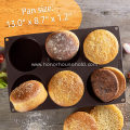 Silicone Hamburger Baking Pan